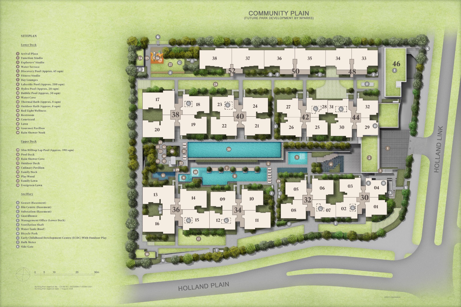 Amberwood At Holland community site plan