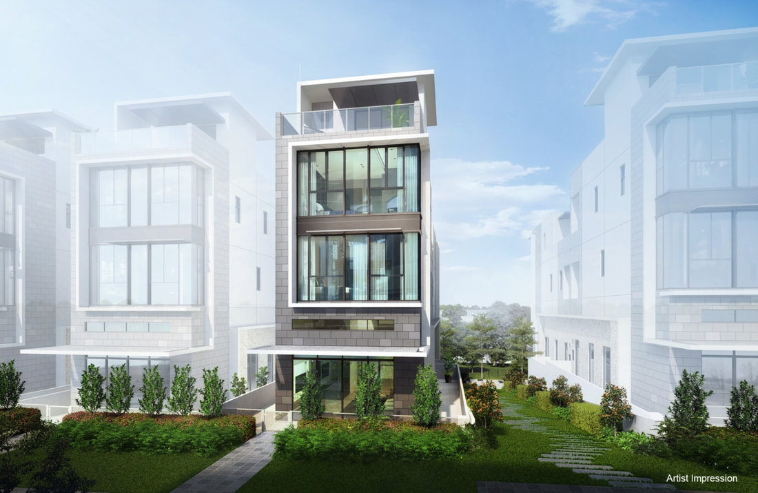 Contemporary semi-detached Type B residence at Belgravia Ace