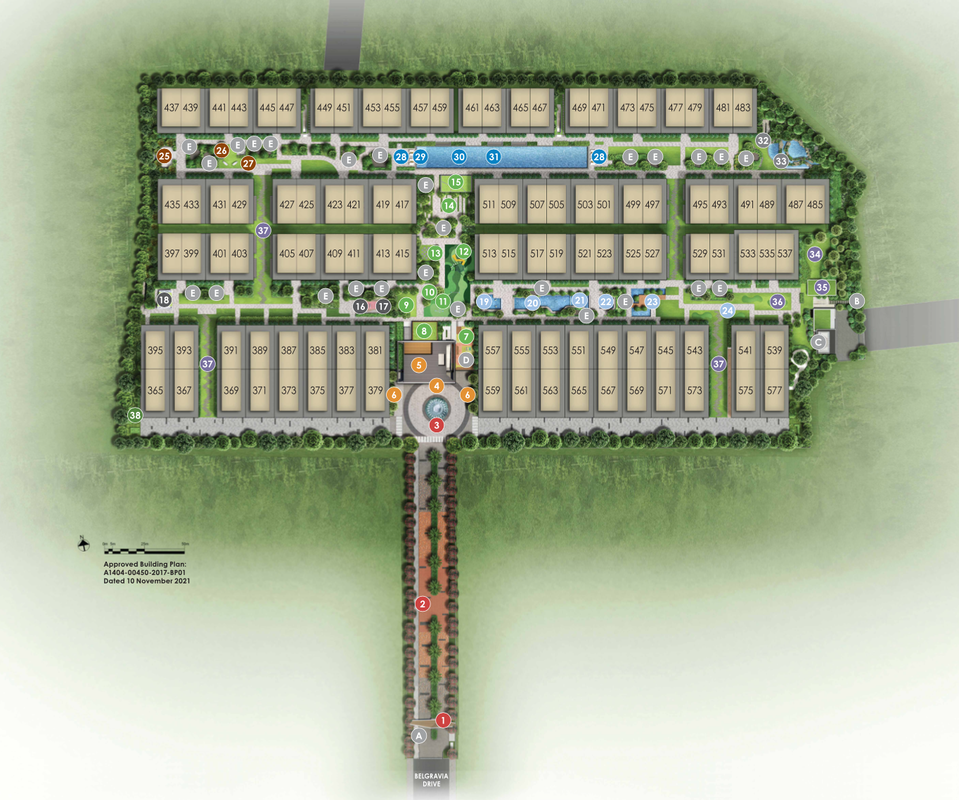 Belgravia Ace development site plan