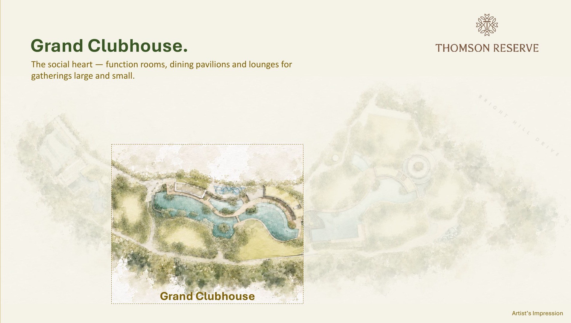 Thomson Reserve Grand Clubhouse Overview
