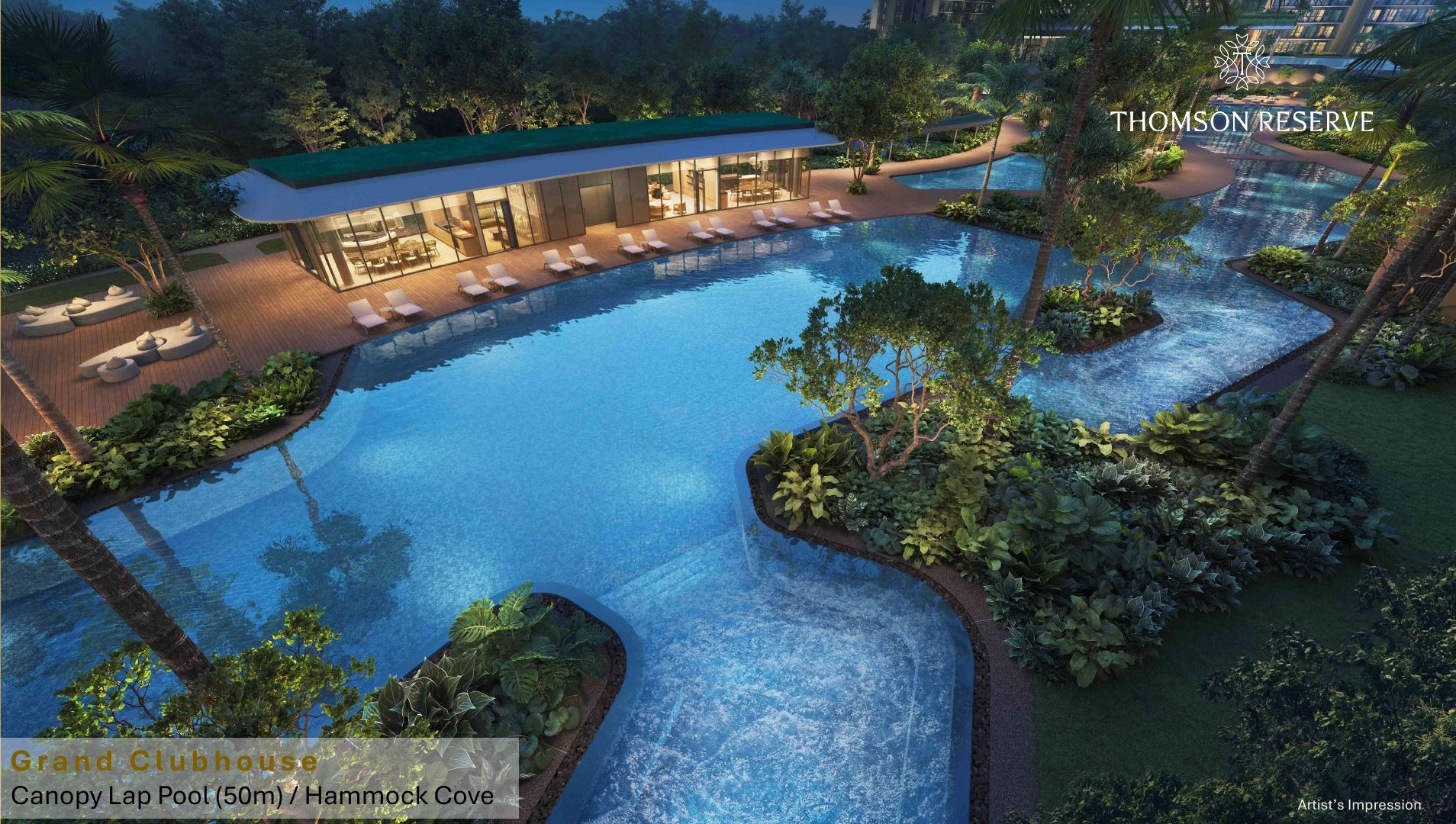 Thomson Reserve Canopy Lap Pool & Hammock Cove